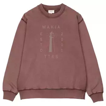 Толстовка Makia Marker, коричневый