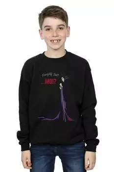 Толстовка Maleficent Christmas Naughty List Disney, черный