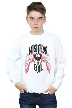 Толстовка Maleficent Mistress Of Evil Wings Disney, белый