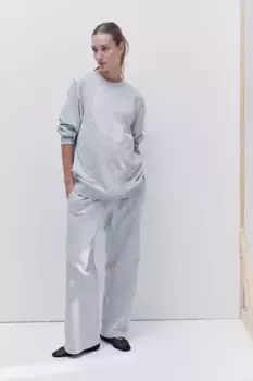 Толстовка mama «до и после кормления грудью» H&M, серый