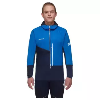 Толстовка Mammut Eiger Speed Ml Hybrid half zip, синий