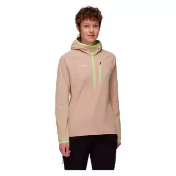 Толстовка Mammut Madris Light half zip, бежевый