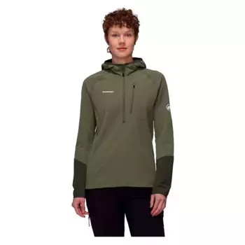 Толстовка Mammut Madris Light half zip, зеленый