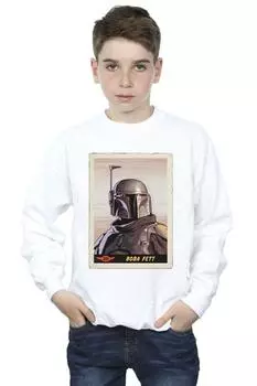 Толстовка «Мандалорец Боба Фетт» Star Wars, белый