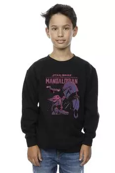Толстовка «Мандалорец «Привет, друг»» Star Wars, черный