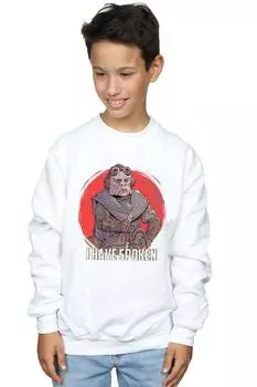 Толстовка «Мандалорец, с которой я говорил» Star Wars, белый