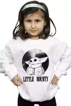 Толстовка Mandalorian Little Bounty Star Wars, белый