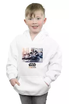 Толстовка мандалорских солдат-разведчиков Star Wars, белый