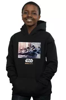 Толстовка мандалорских солдат-разведчиков Star Wars, черный