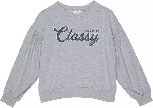 Толстовка Mango Classy Sweatshirt, цвет Medium Grey