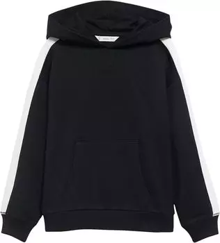 Толстовка Mango Fonda Sweatshirt, черный