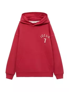 Толстовка MANGO KIDS BERCY, красный