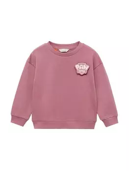 Толстовка MANGO KIDS PAWSKY, бордовый