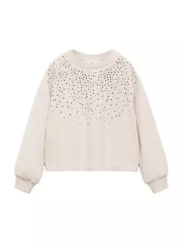 Толстовка MANGO KIDS, серый