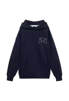 Толстовка Mango Kids, синий