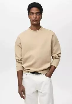 Толстовка Mango, коричневый