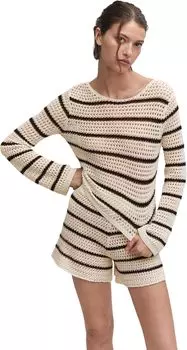 Толстовка MANGO Mariner Sweater, экрю