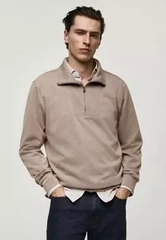 Толстовка Mango, серый