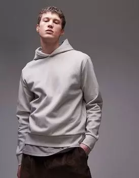 Толстовка Mango в цвете «камень»