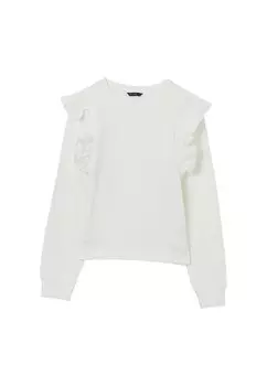 Толстовка Maniche Volant Calliope, белый