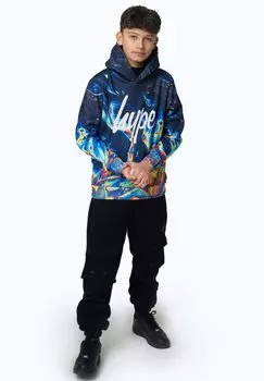 Толстовка MARBLE Hype, цвет blue