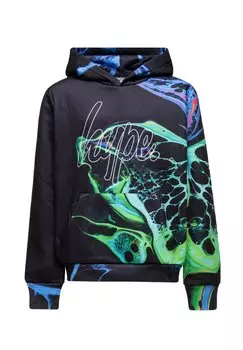 Толстовка MARBLE INK SCRIPT Hype, цвет black