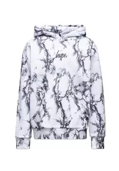 Толстовка MARBLE MINI SCRIPT Hype, цвет white