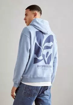 Толстовка Marc O'Polo DENIM ДЛИННЫЙ РУКАВ ПЕРЕДНЯЯ СПИНА ПРИНТ GMT DYE, голубой