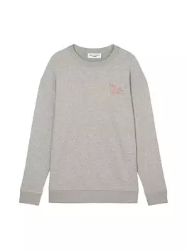 Толстовка Marc O'Polo DENIM Langes Sweatshirt relaxed, цвет Stone Melange