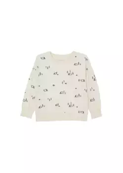 Толстовка Marc O'Polo "из структурированного трикотажа", бежевый