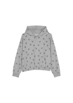 Толстовка Marc O'Polo KIDS GIRLS Hoodie, цвет GREY MELANGE AOP