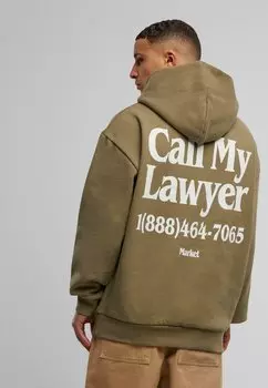 Толстовка Market, оливковый