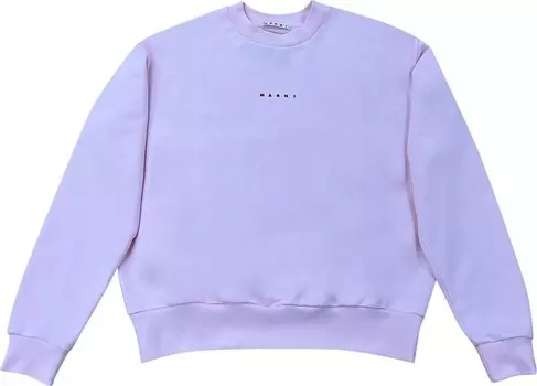 Толстовка Marni Logo Crewneck 'Pink', розовый