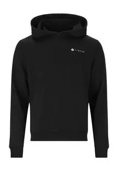 Толстовка Marten из переработанного полиэстера и мягкого хлопка VIRTUS, цвет 1001 Black