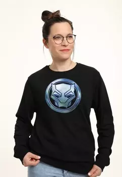 Толстовка MARVEL BLACK PANTHER: WAKANDA FOREVER BLACK PANTHER SIGIL METAL Marvel, черный