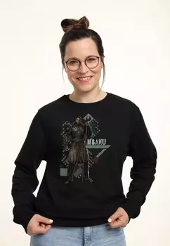 Толстовка MARVEL BLACK PANTHER: WAKANDA FOREVER MBAKU PATTERN Marvel, черный