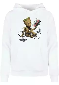 Толстовка MARVEL GUARDIANS OF THE GALAXY GROOT TAPE ABSOLUTE CULT, белый