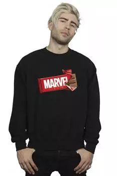 Толстовка Marvel шоколадного цвета, черный