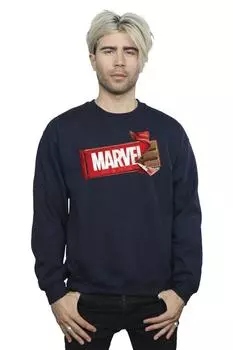 Толстовка Marvel шоколадного цвета, темно-синий