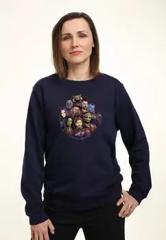 Толстовка Marvel, темно-синий