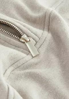 Толстовка MATERNITY QUATER ZIP REGULAR FIT Next, бежевый