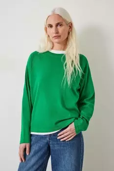 Толстовка Matilda с рукавами реглан Hush, зеленый
