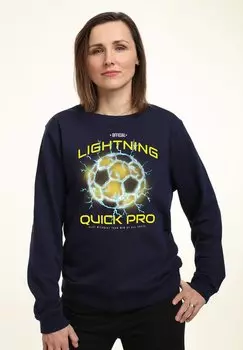 Толстовка MATT KEELING LIGHTNING QUICK Henry Tiger, темно-синий