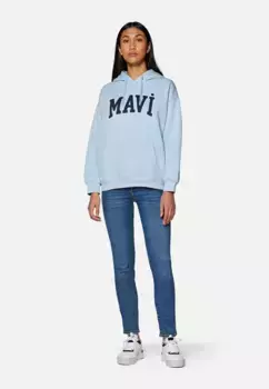 Толстовка Mavi "MAVI SWEATSHIRT", толстовка с логотипом Mavi на груди, синий