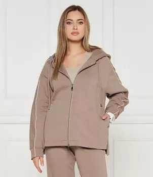 Толстовка Max Mara Leisure Turtledove Loose fit, бежевый