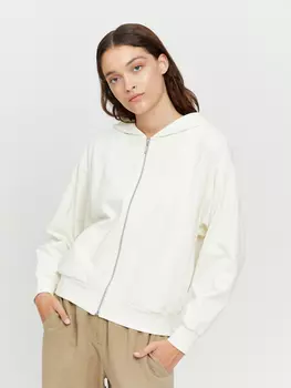 Толстовка MAZINE Kapuzen Florence Zipper, белый