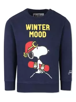 Толстовка MC2 Saint Barth Kids x Snoopy Peanuts, синий