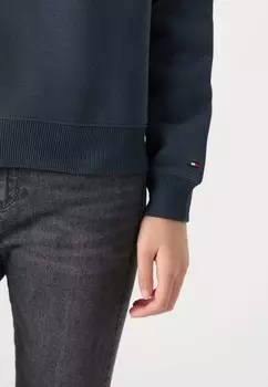 Толстовка MDRN REG CORP LOGO Tommy Hilfiger, темно-синий