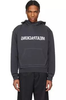 Толстовка Meatpacking Helmut Lang, цвет ash