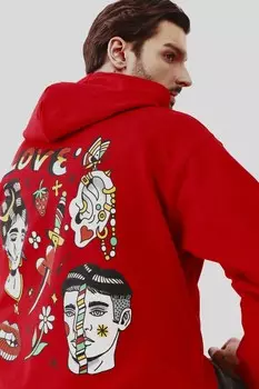 Толстовка Medicine, красный